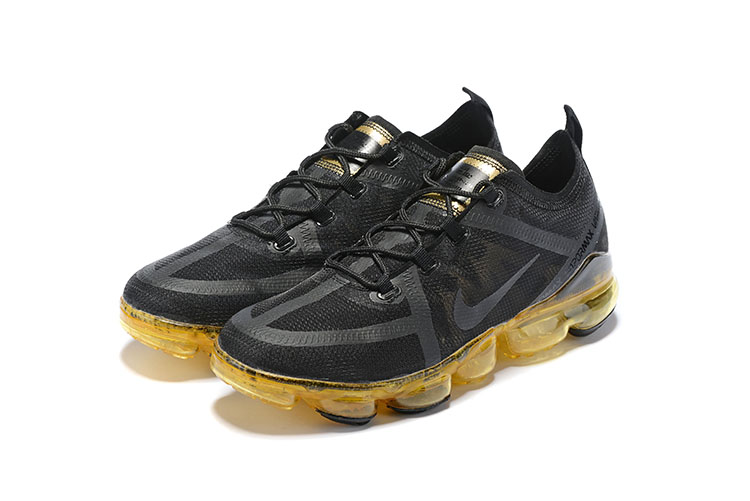 2019 Nike Air VaporMax Lover Black Yellow Shoes - Click Image to Close